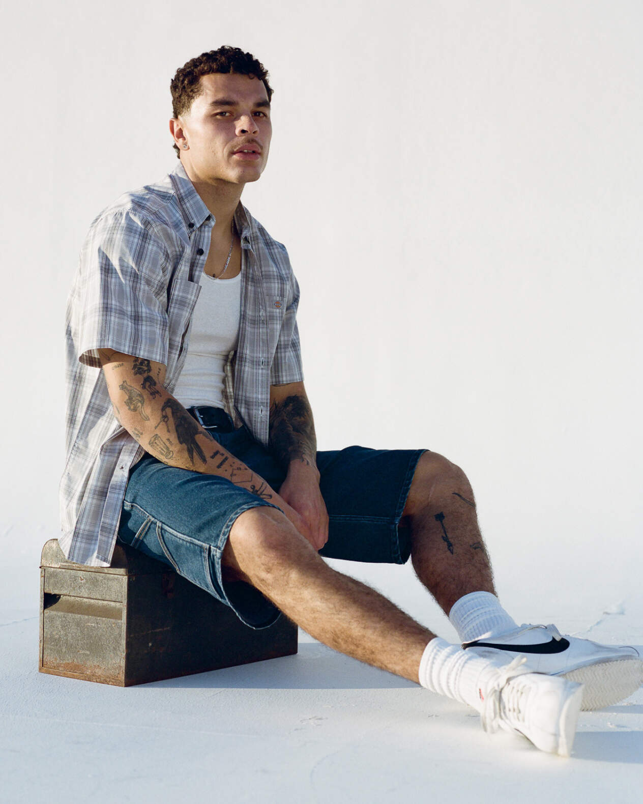 Dickies Denim Utility Shorts