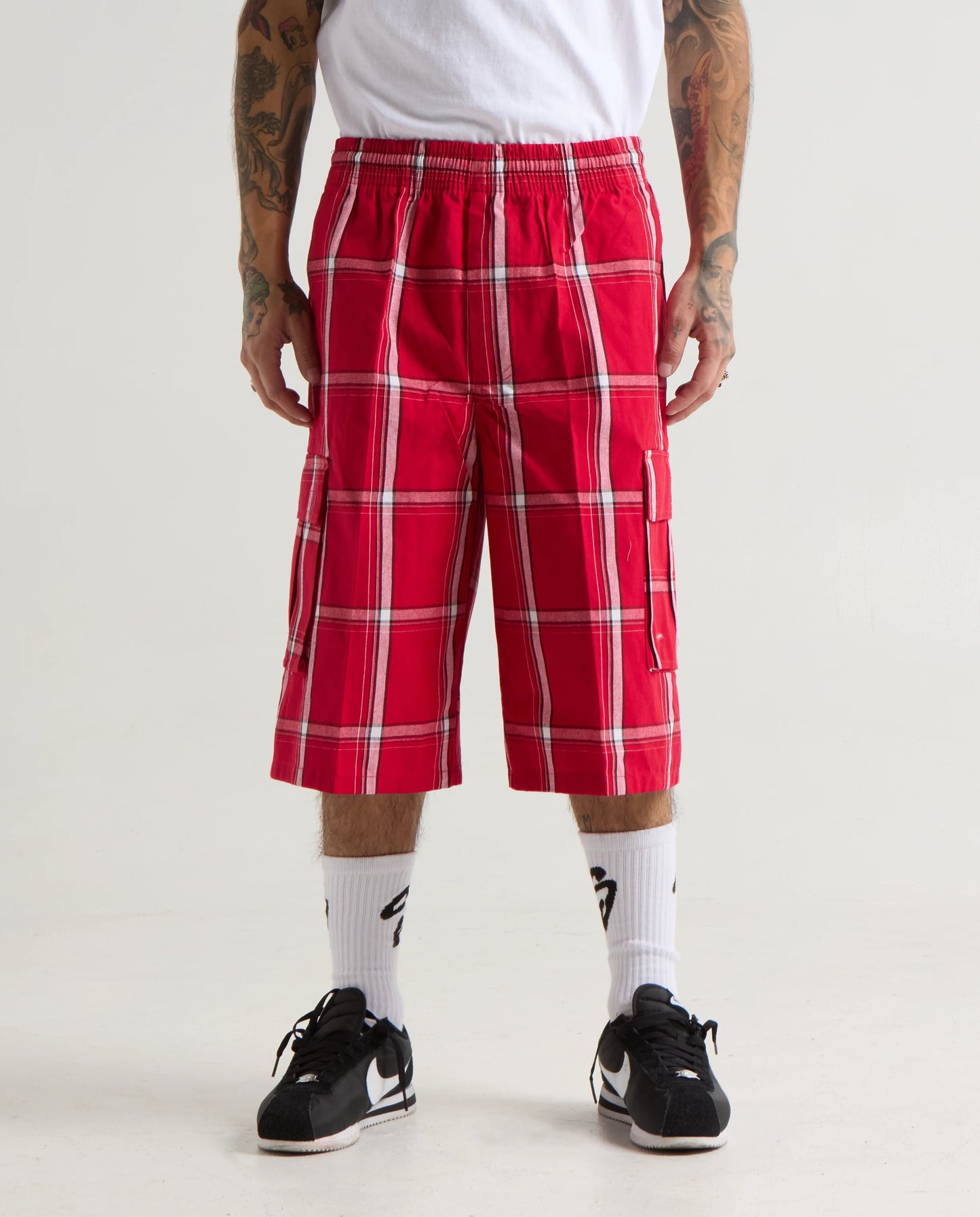 Shaka Plaid Shorts