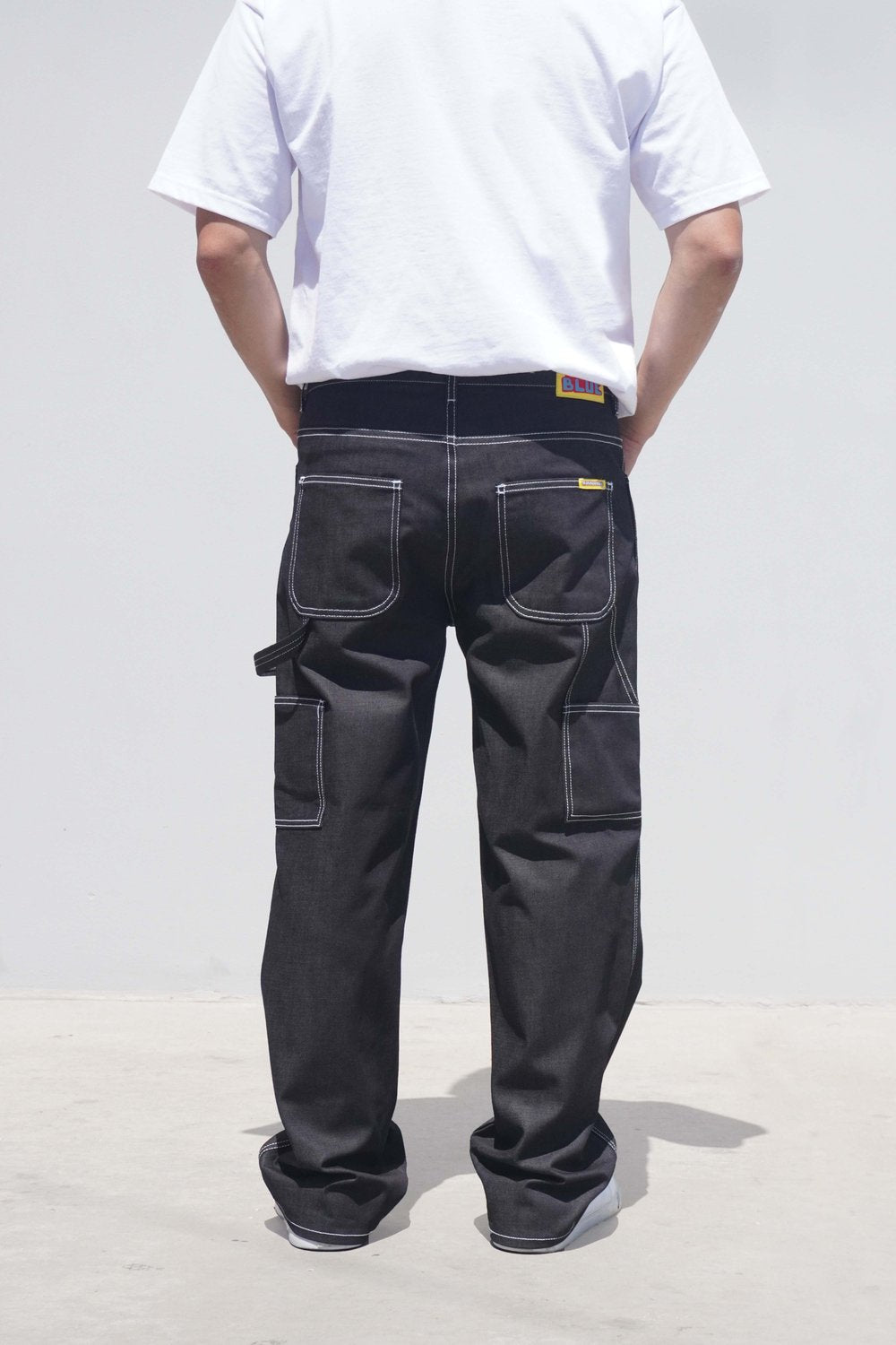 Neo Blue Baggy Jeans