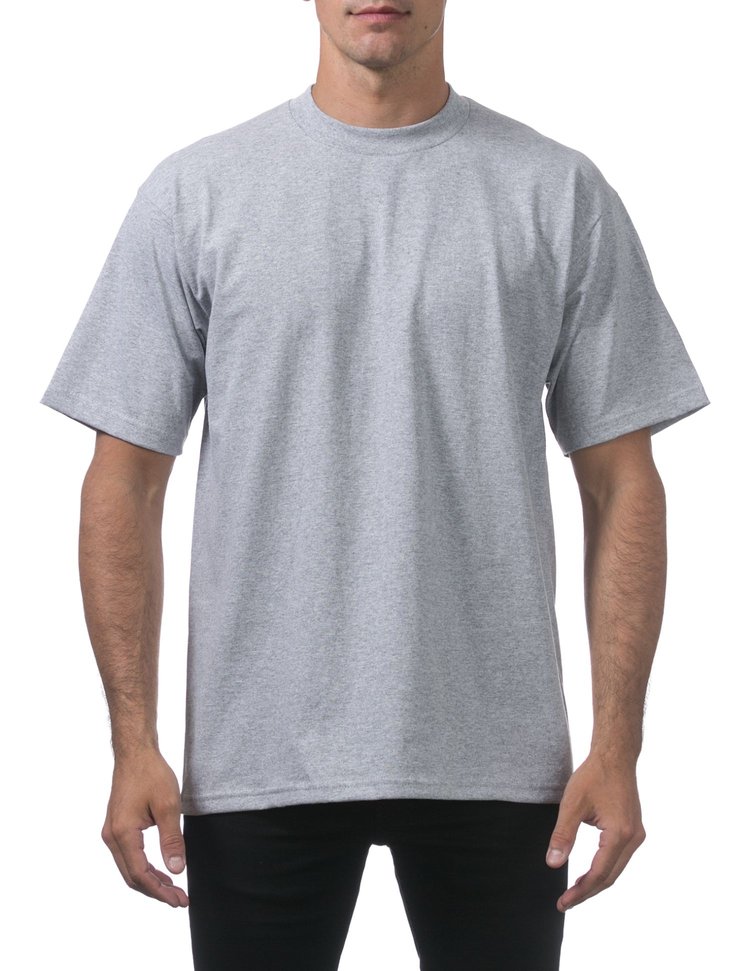 Pro Club Men's Heavyweight T-Shirt 6 Pack