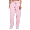 Pro Club Heavyweight Cargo Sweatpants Pink & Hot Pink