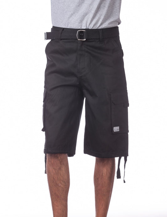 Pro Club Men's Cotton Twill Cargo Shorts