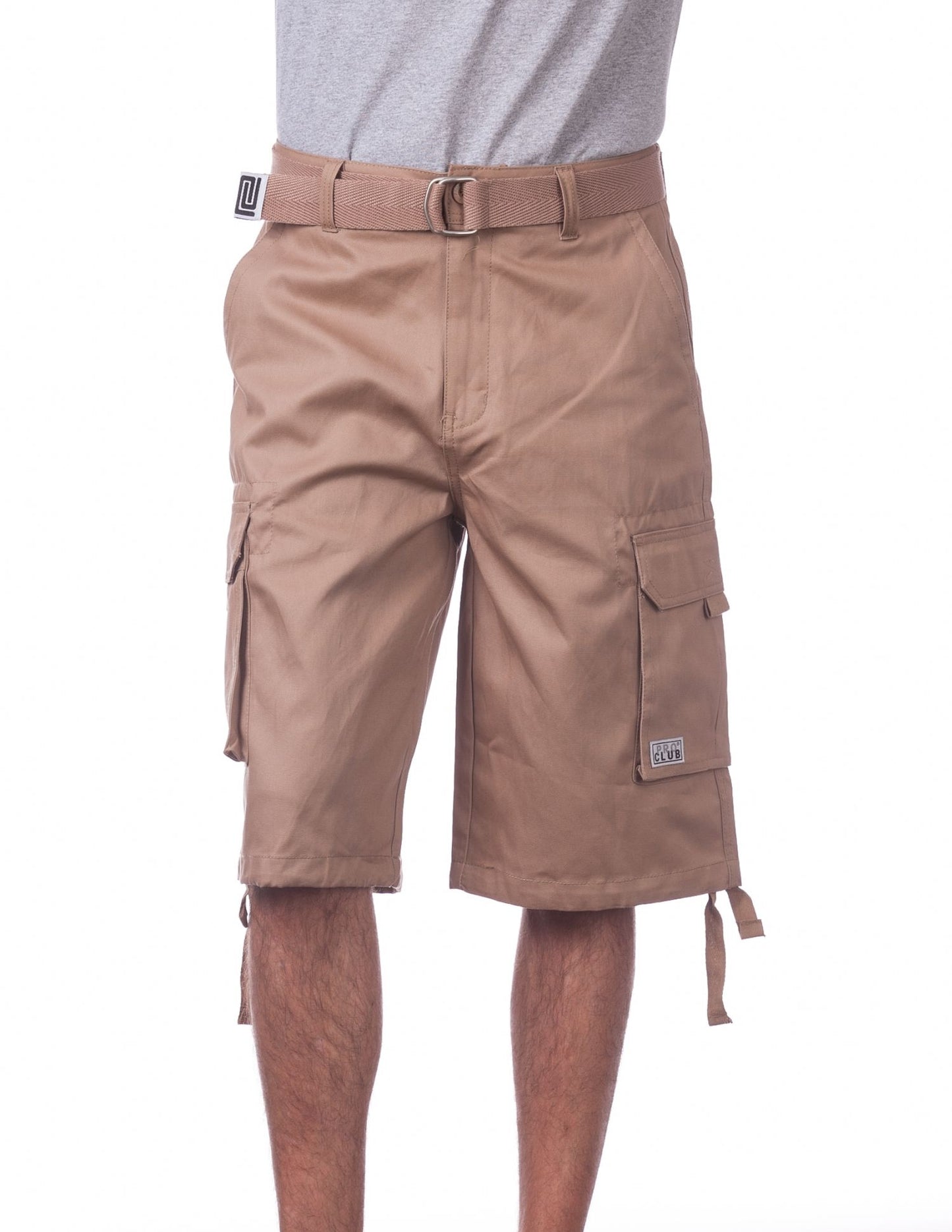 Pro Club Men's Cotton Twill Cargo Shorts