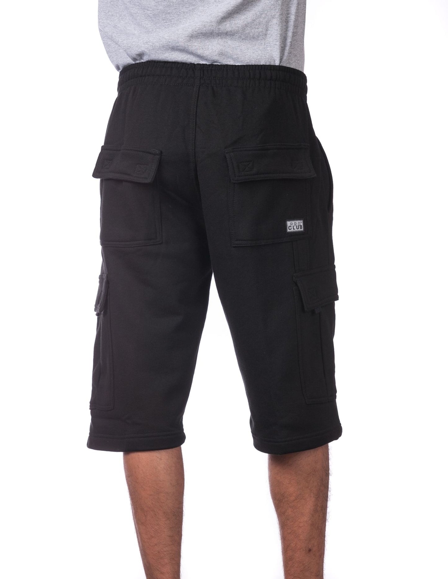 Pro Club Men's Fleece Cargo Shorts