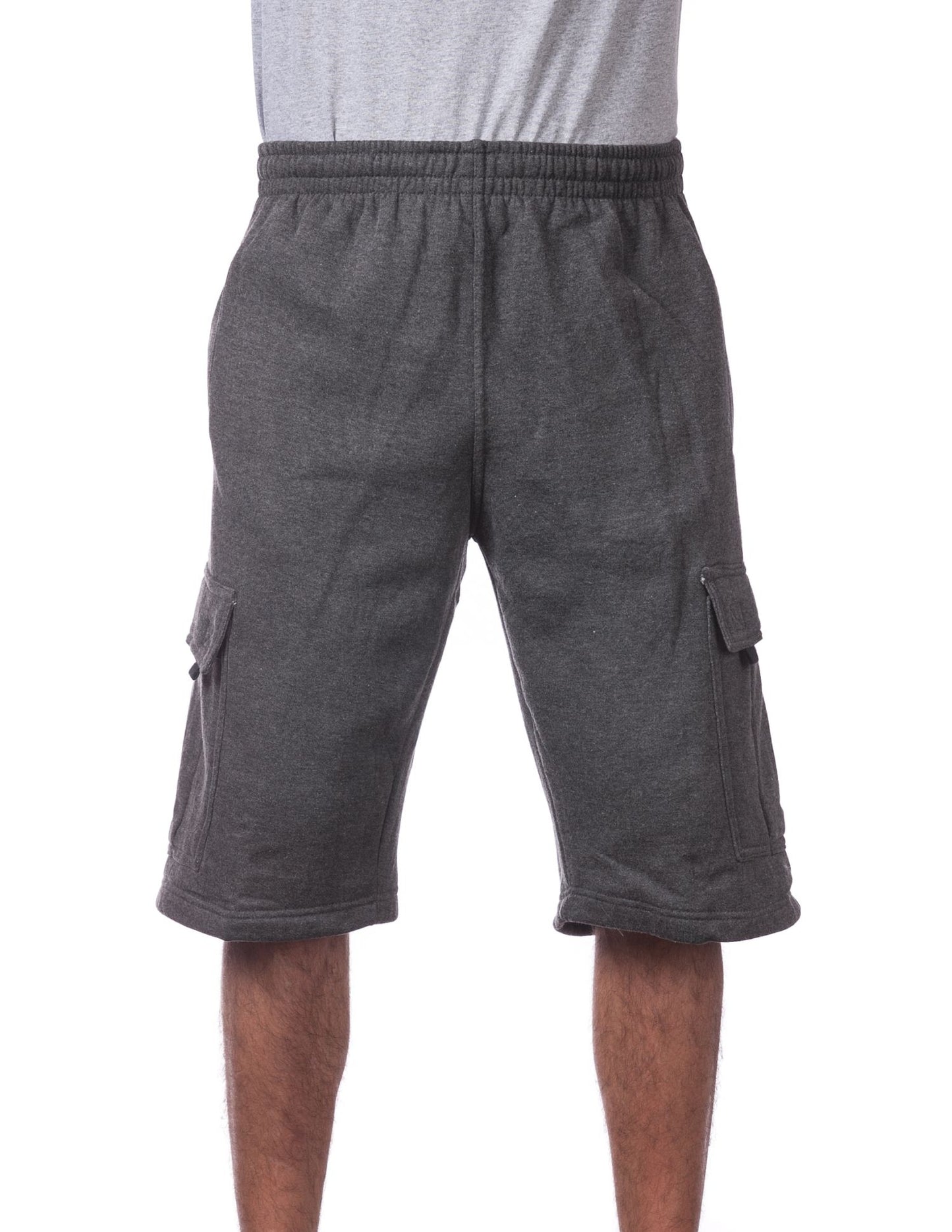 Pro Club Men's Fleece Cargo Shorts