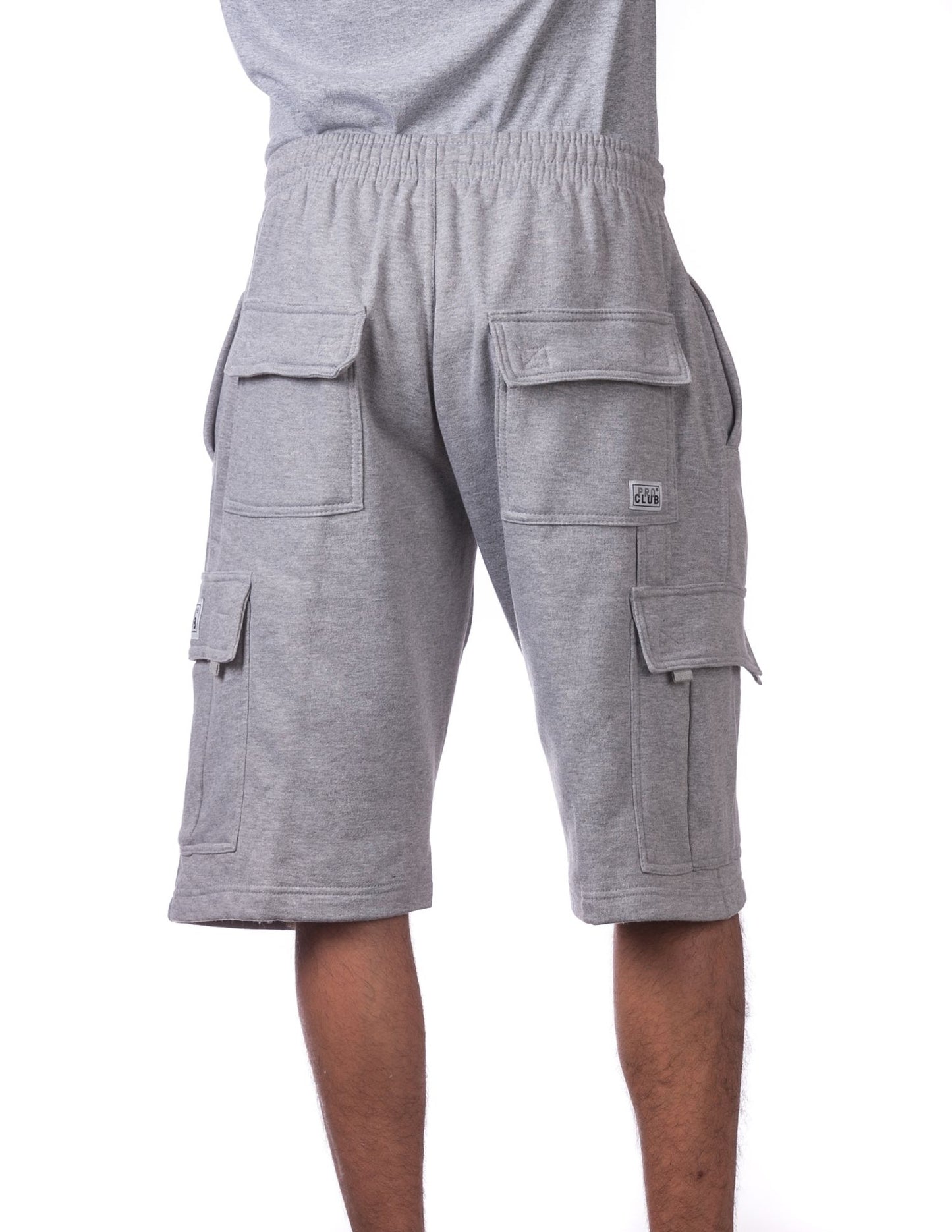 Pro Club Men's Fleece Cargo Shorts