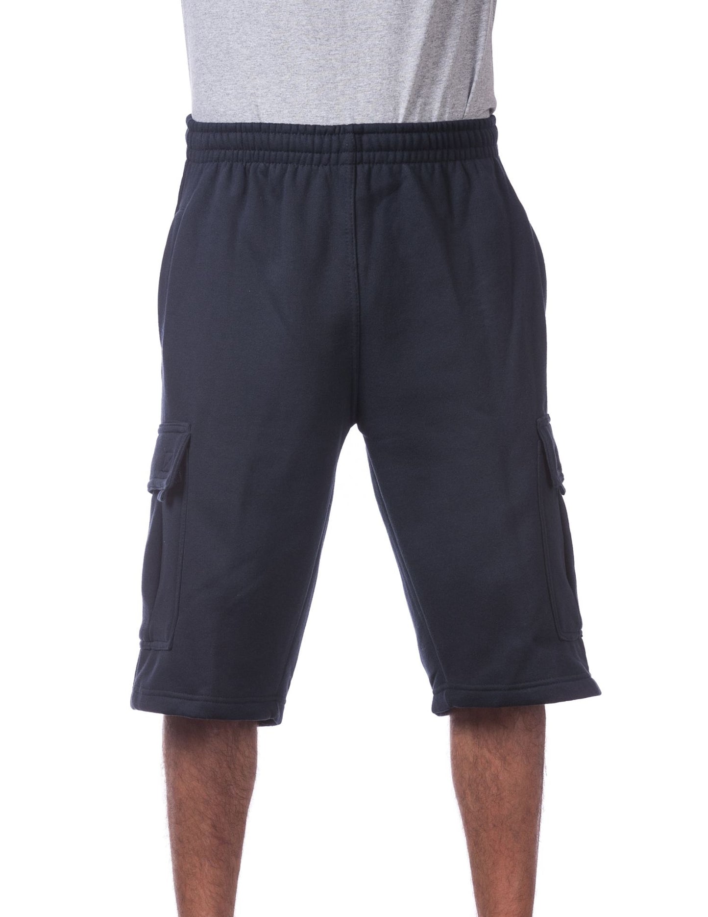 Pro Club Men's Fleece Cargo Shorts