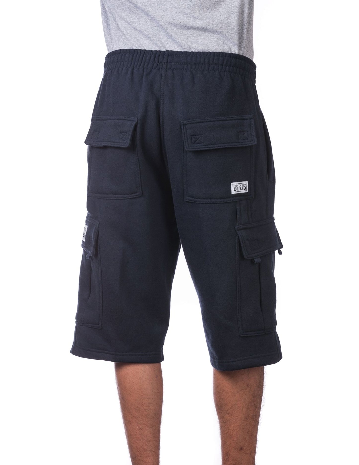 Pro Club Men's Fleece Cargo Shorts