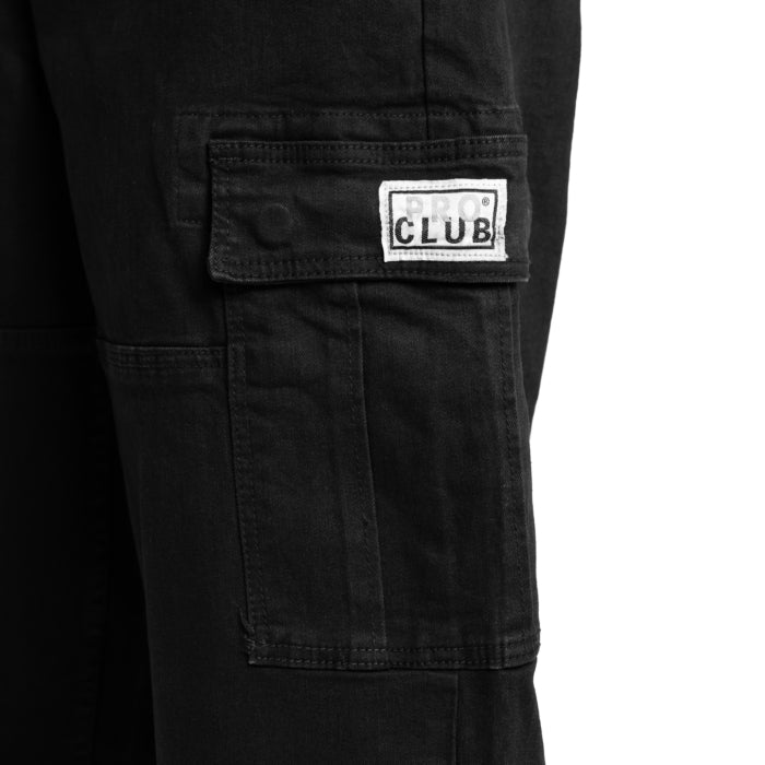 Pro Club Heavweight Baggy Fit Denim Cargo Pant