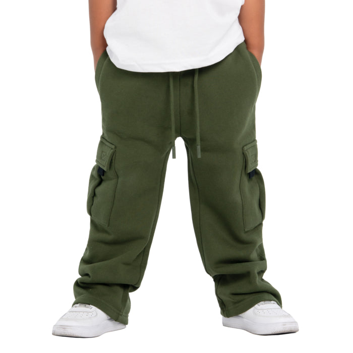 Pro Club Youth Heavyweight Cargo Sweatpants