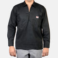Ben Davis Solid 1/2 Zip Long Sleeve