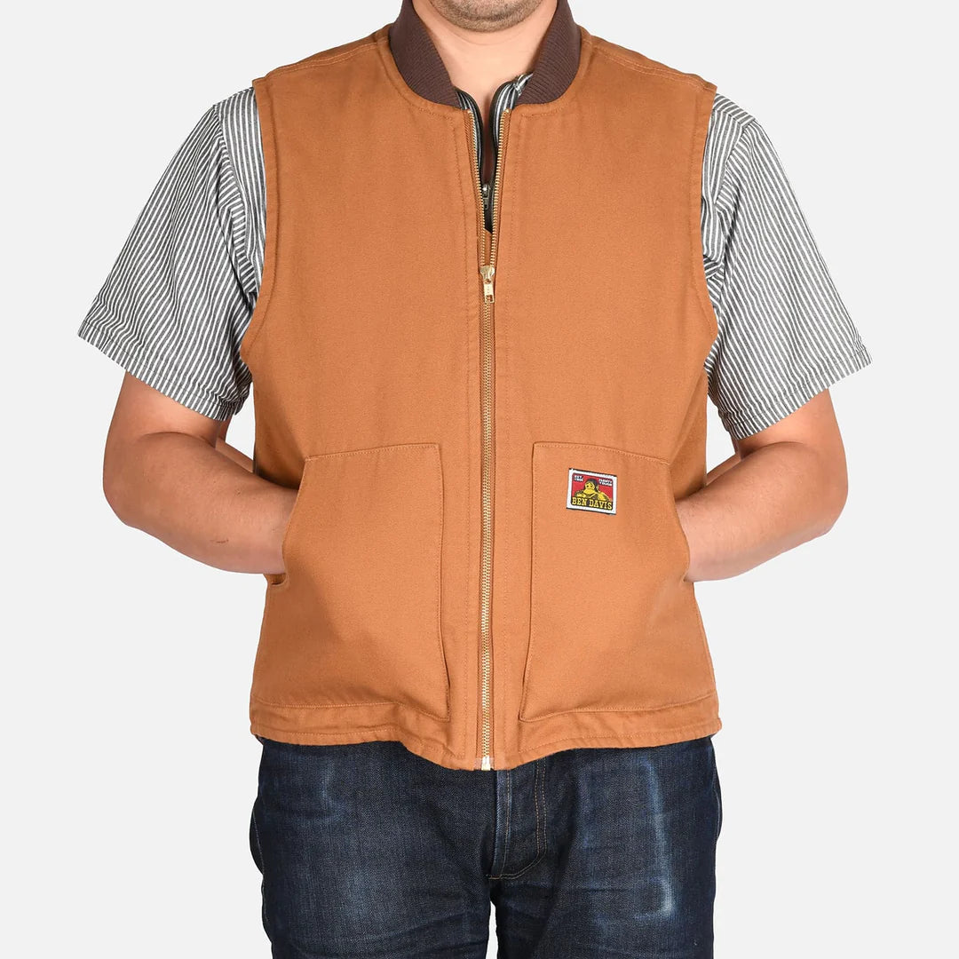 Ben Davis Canvas Lined Vest