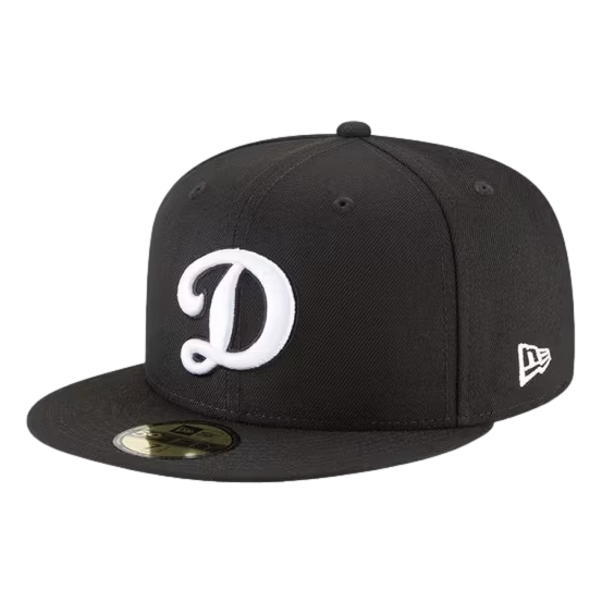 New Era Los Angeles Dodgers Black Alternate Logo 59FIFTY Fitted Hat