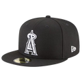 New Era Los Angeles Angels 59FIFTY Fitted Hat Black