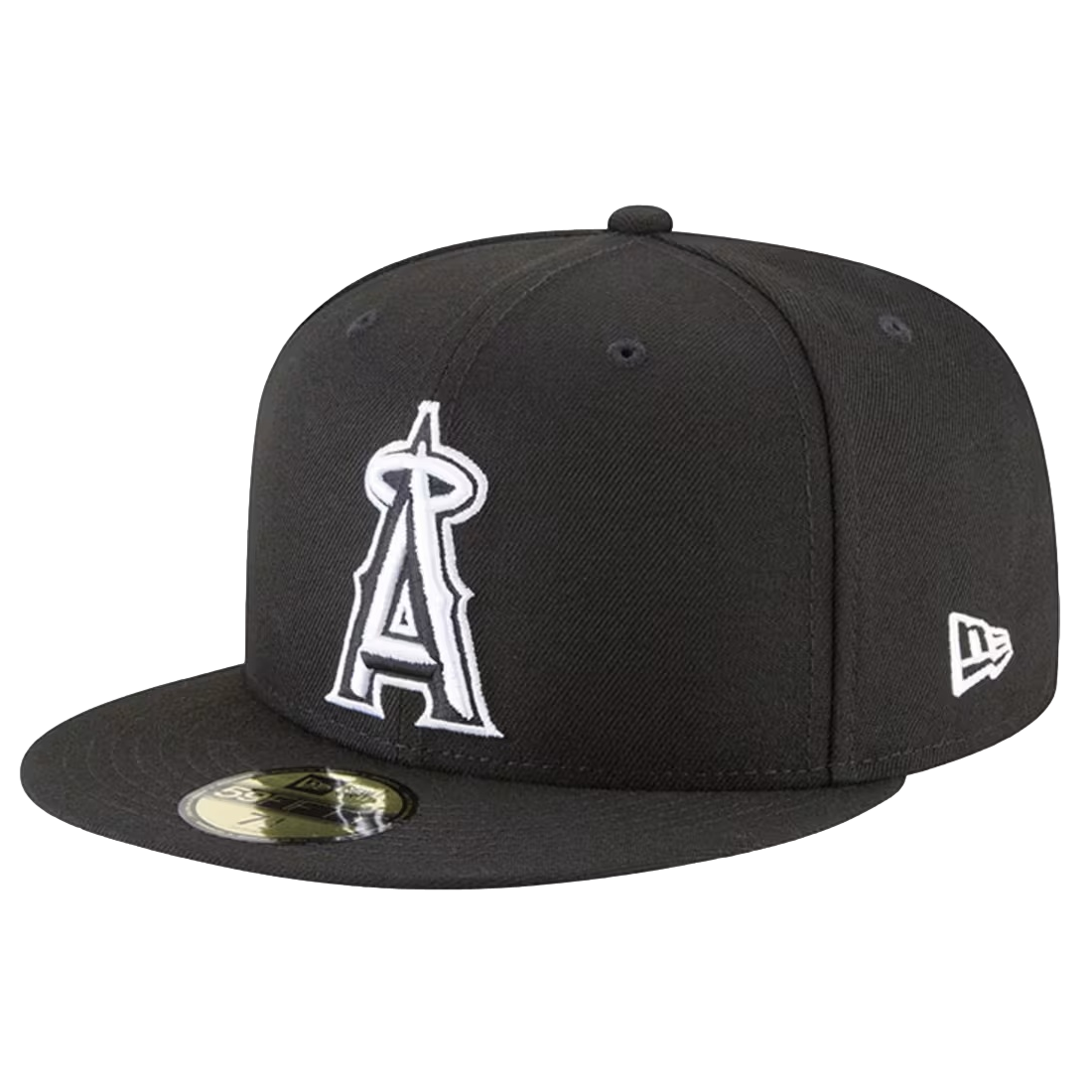 New Era Los Angeles Angels 59FIFTY Fitted Hat Black