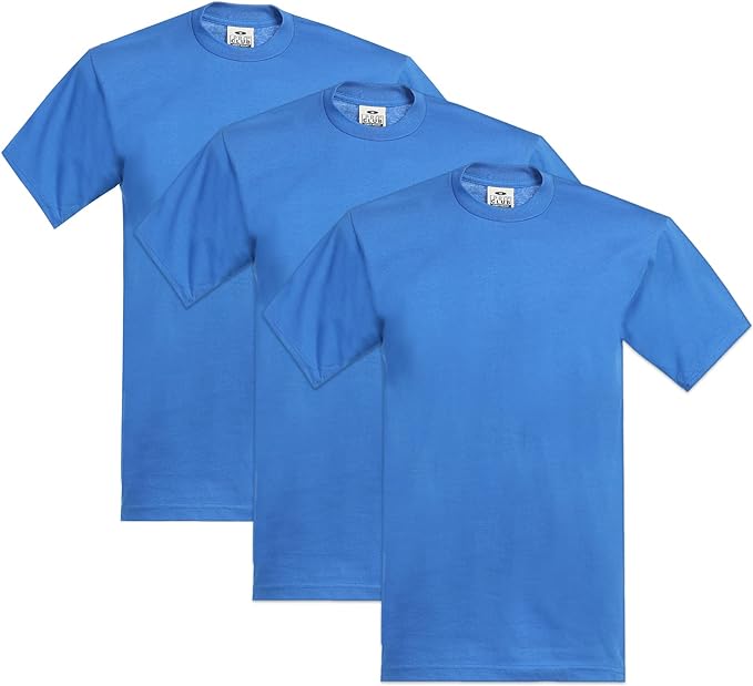 Pro Club Men's Heavyweight T-Shirt 3 Pack