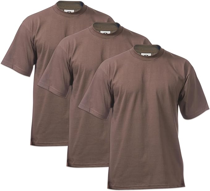 Pro Club Men's Heavyweight T-Shirt 3 Pack