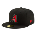 New Era Arizona Diamondbacks Black On-Field Authentic Collection 59FIFTY Fitted Hat