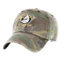 '47 Brand Clean Up Anaheim Ducks Camo Adjustable Hat