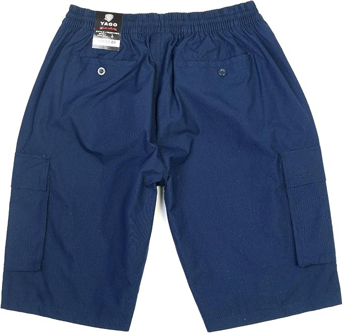 Yago Plaid Elastic Shorts