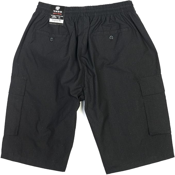 Yago Plaid Elastic Shorts