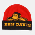 Ben Davis Cuffed Knit Logo Beanie