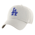'47 Brand Clean Up Los Angeles Dodgers Gray Adjustable Hat