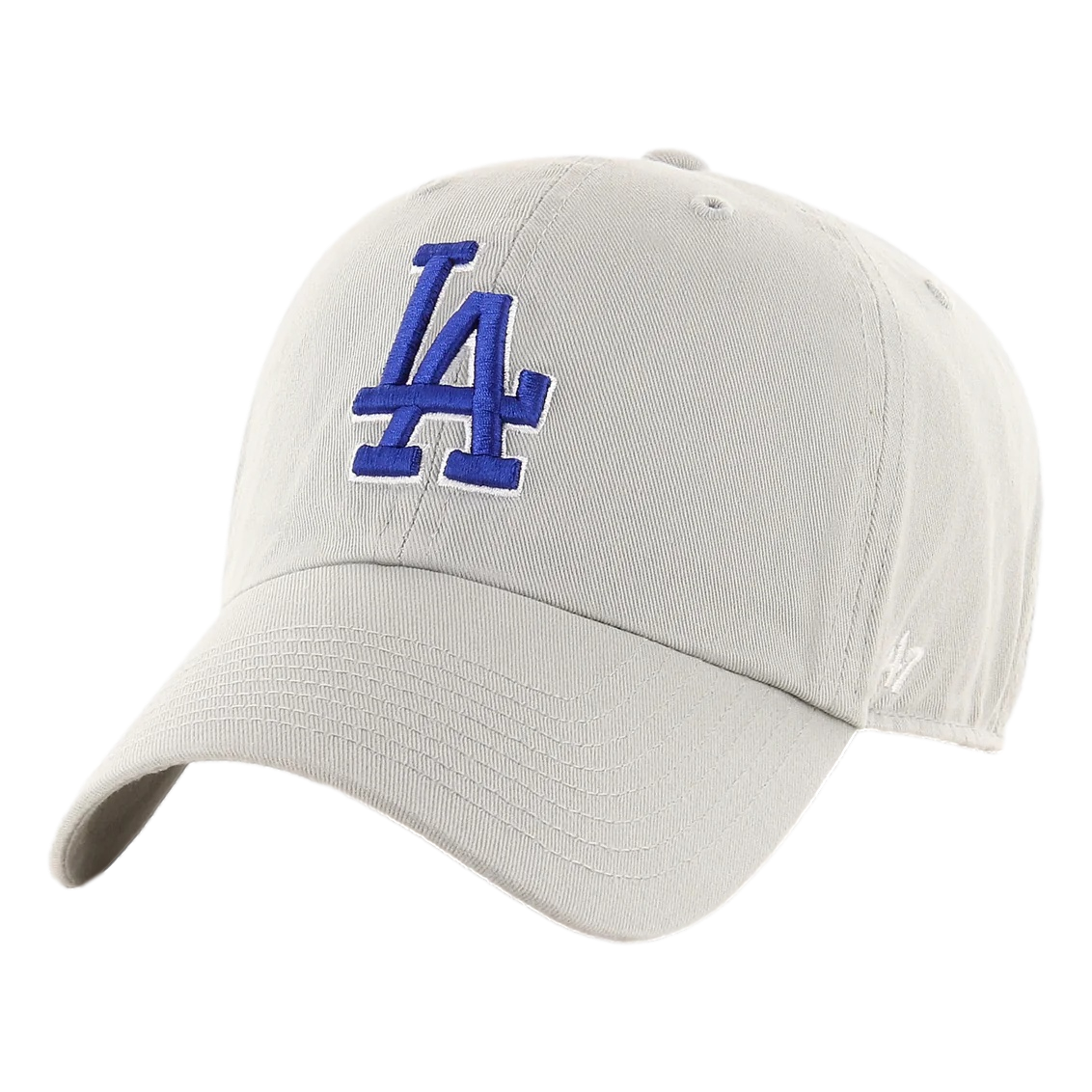 '47 Brand Clean Up Los Angeles Dodgers Gray Adjustable Hat