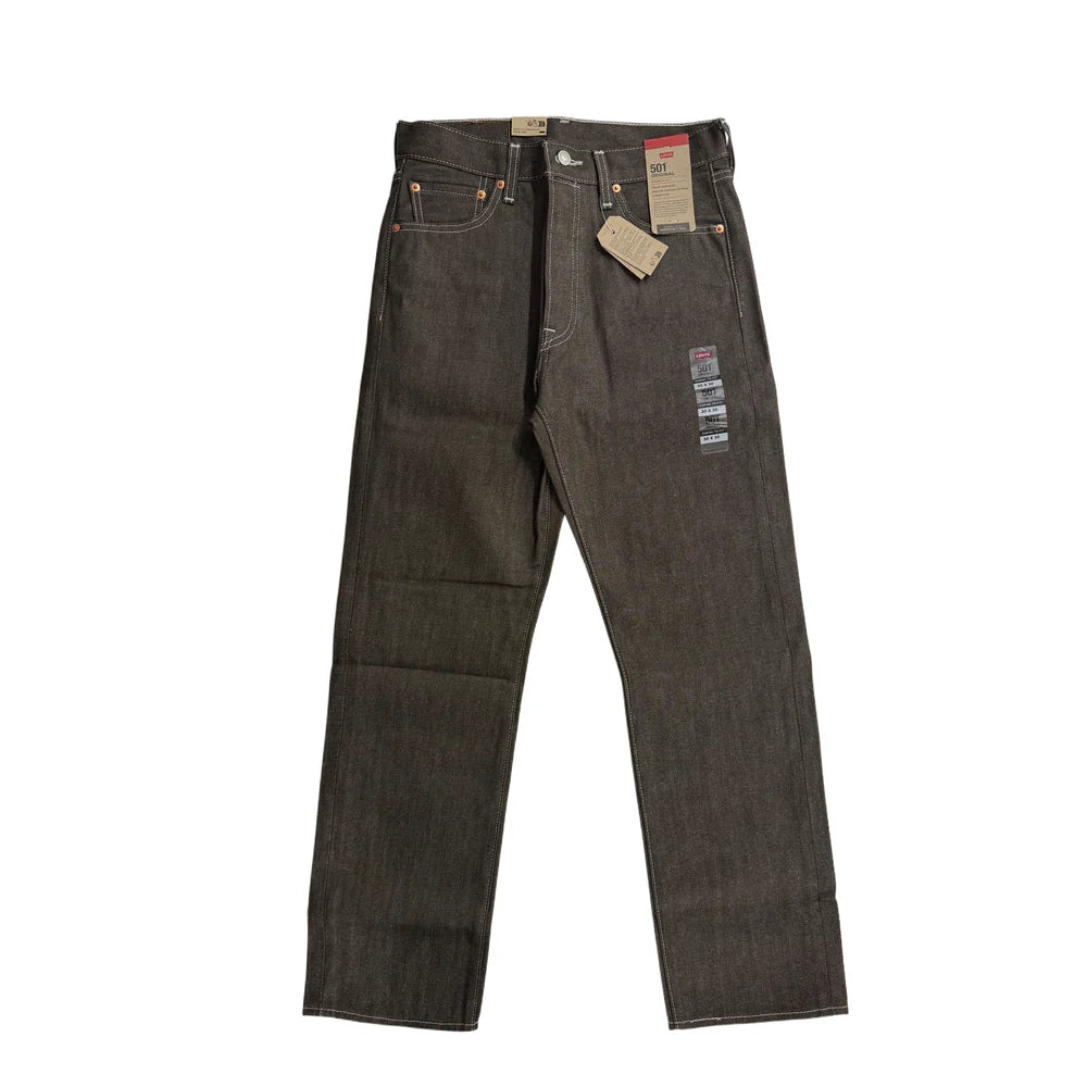 501's Shrink To Fit Denim Brown