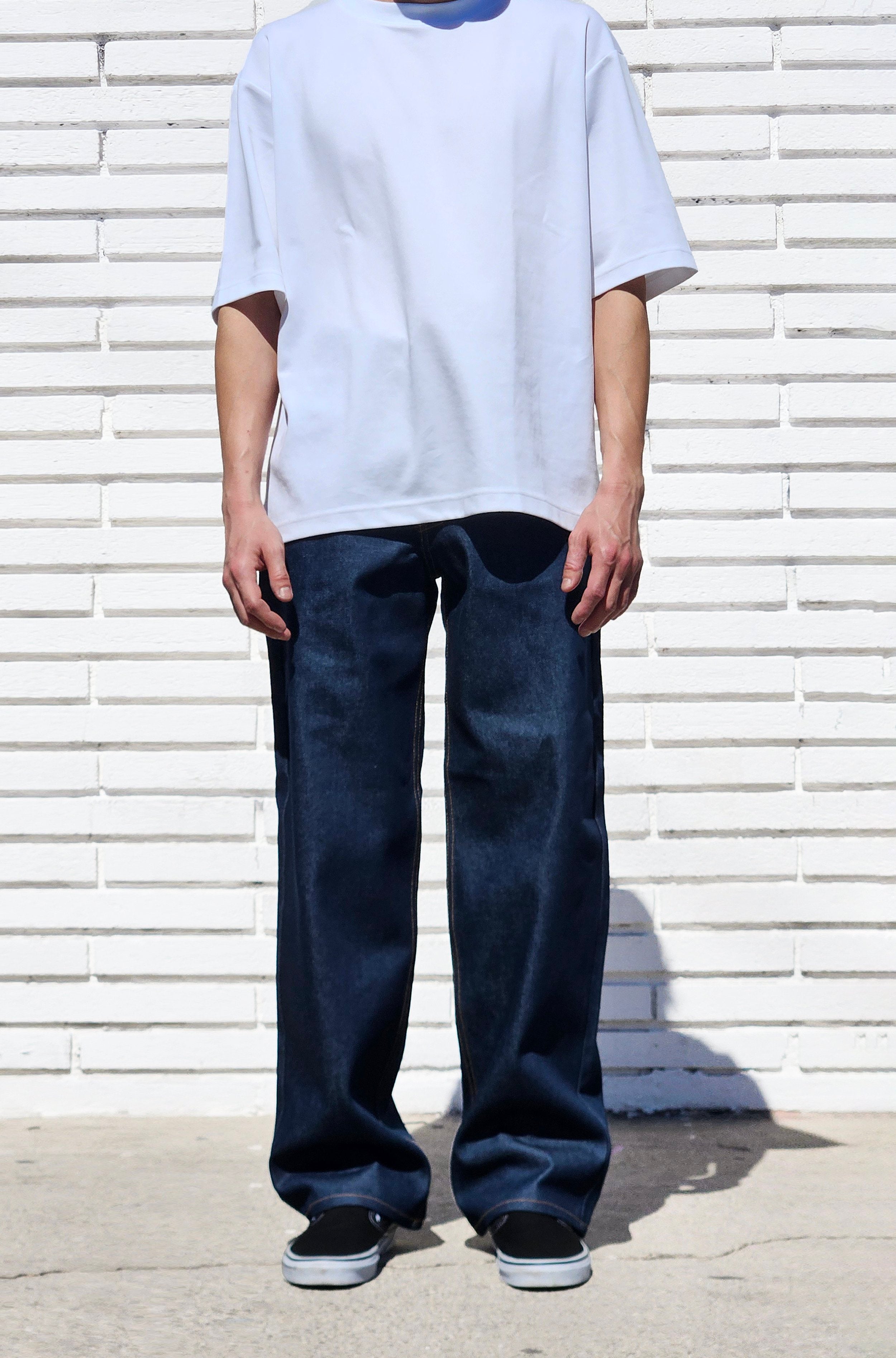 Neo Blue Super Baggy Jeans