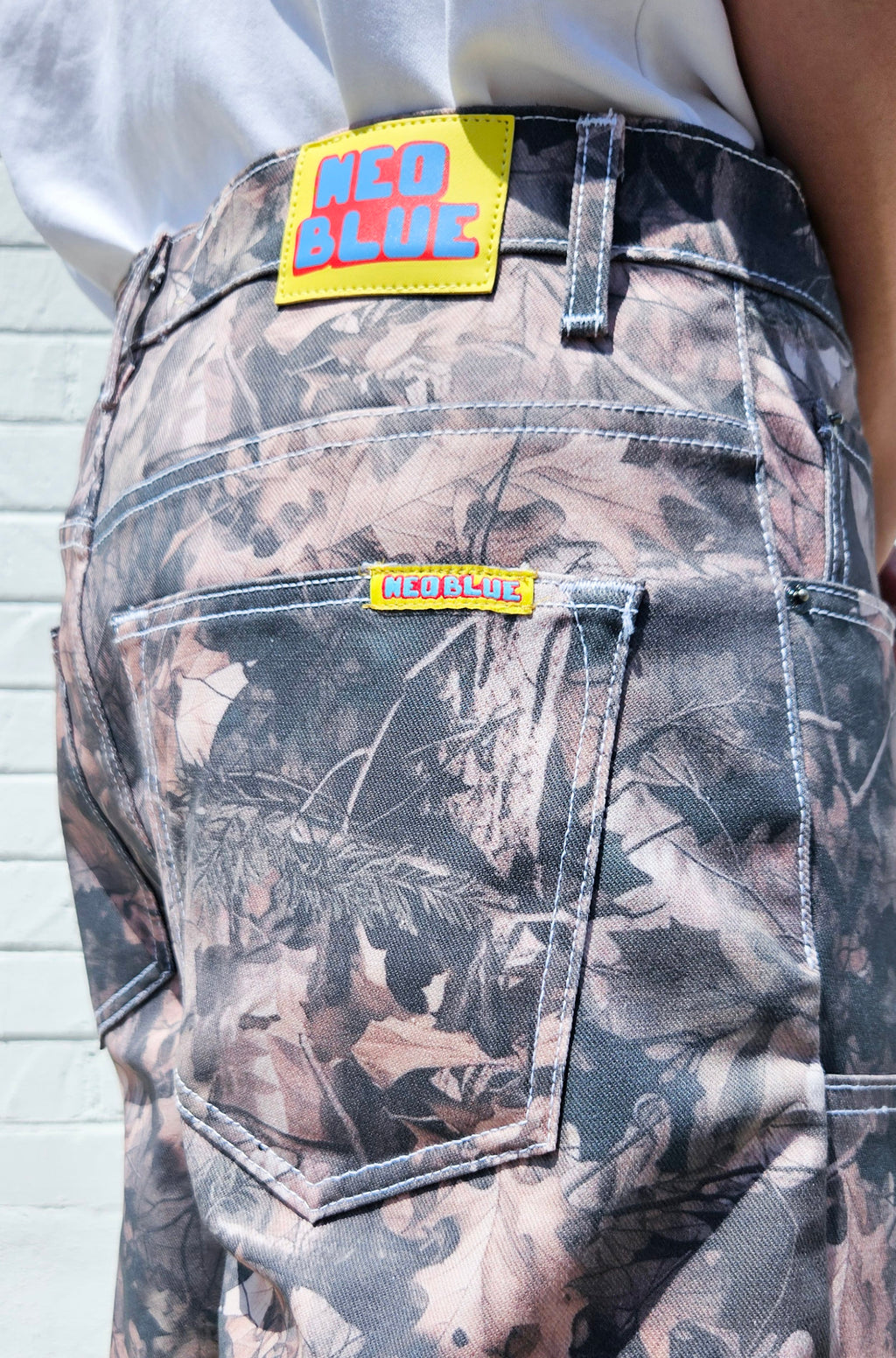 Neo Blue Hunting Camo Shorts