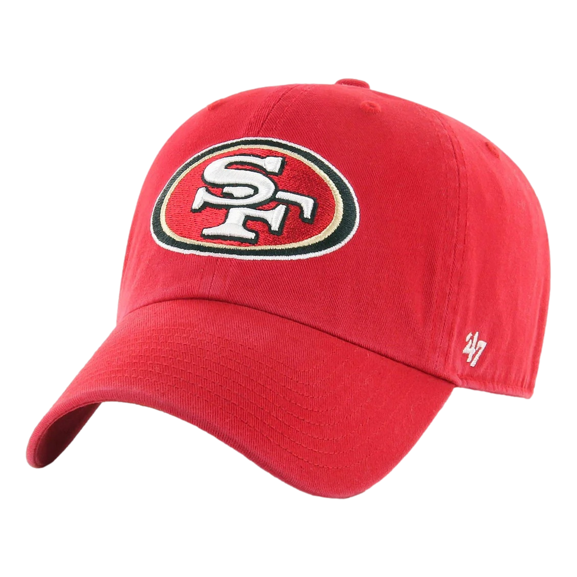 '47 Brand Clean Up San Francisco 49ers Red Adjustable Hat