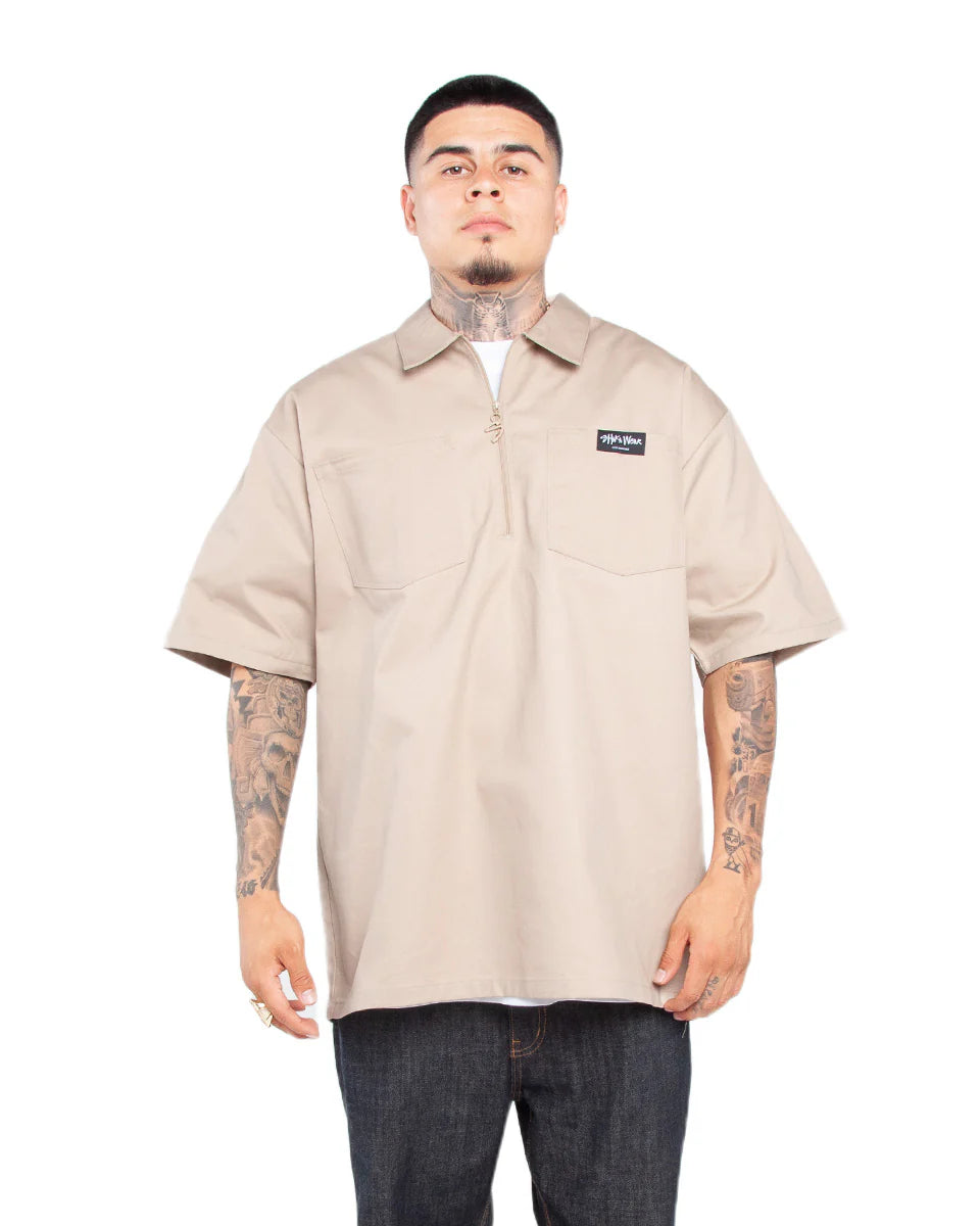 Shaka Workwear 1/2 Zip Shirt