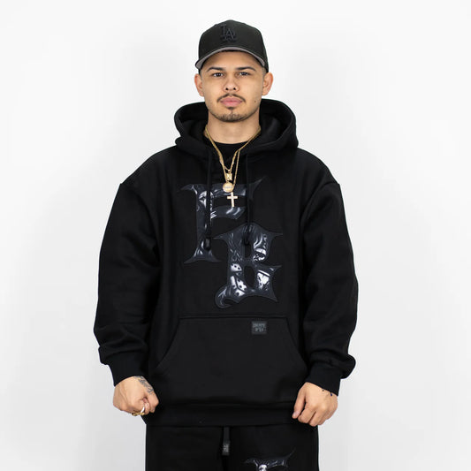 FB County Air Brush Hoodie Black