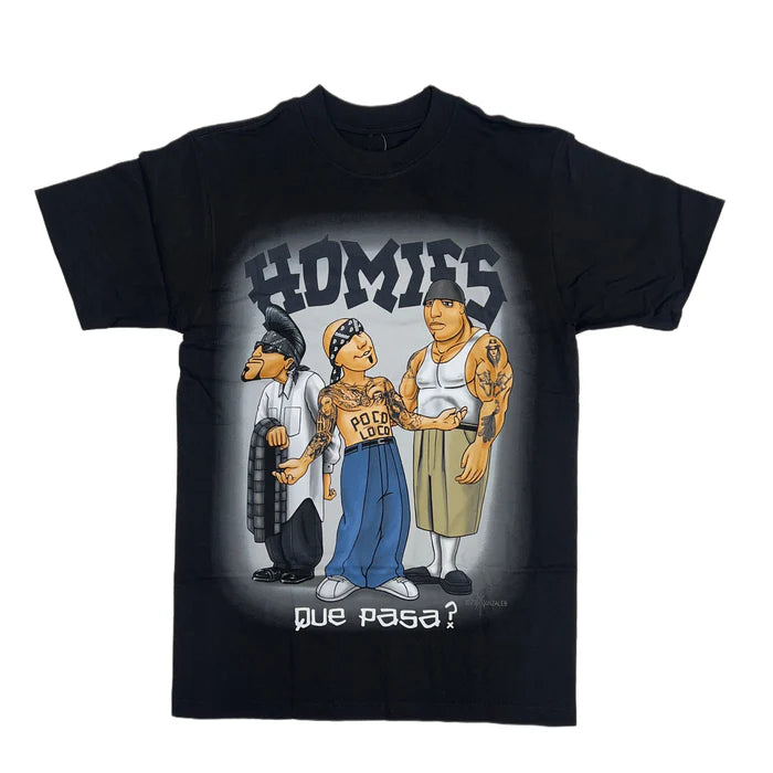 DGA Homies Que Pasa Men's Heavyweight Tee