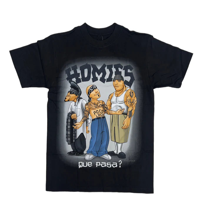 DGA Homies Que Pasa Men's Heavyweight Tee