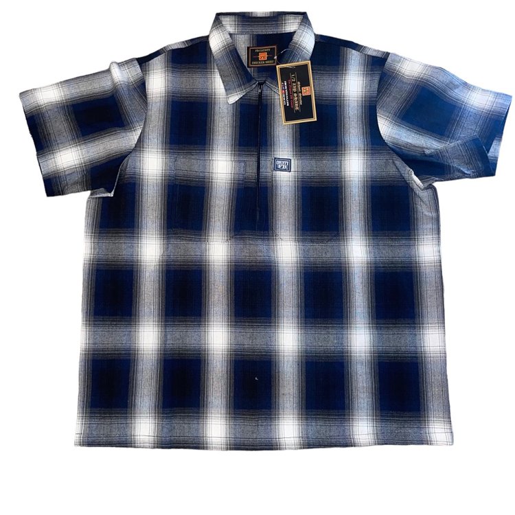 FB County Men's 1/2 Zip Short Sleeve Shirt