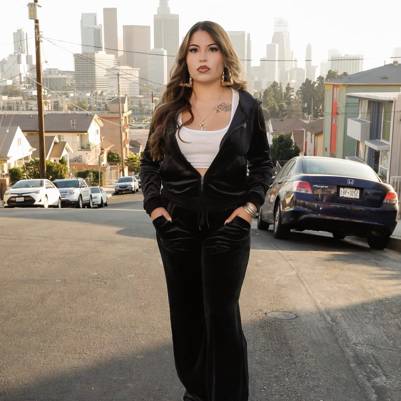 FB County Velour Tracksuit