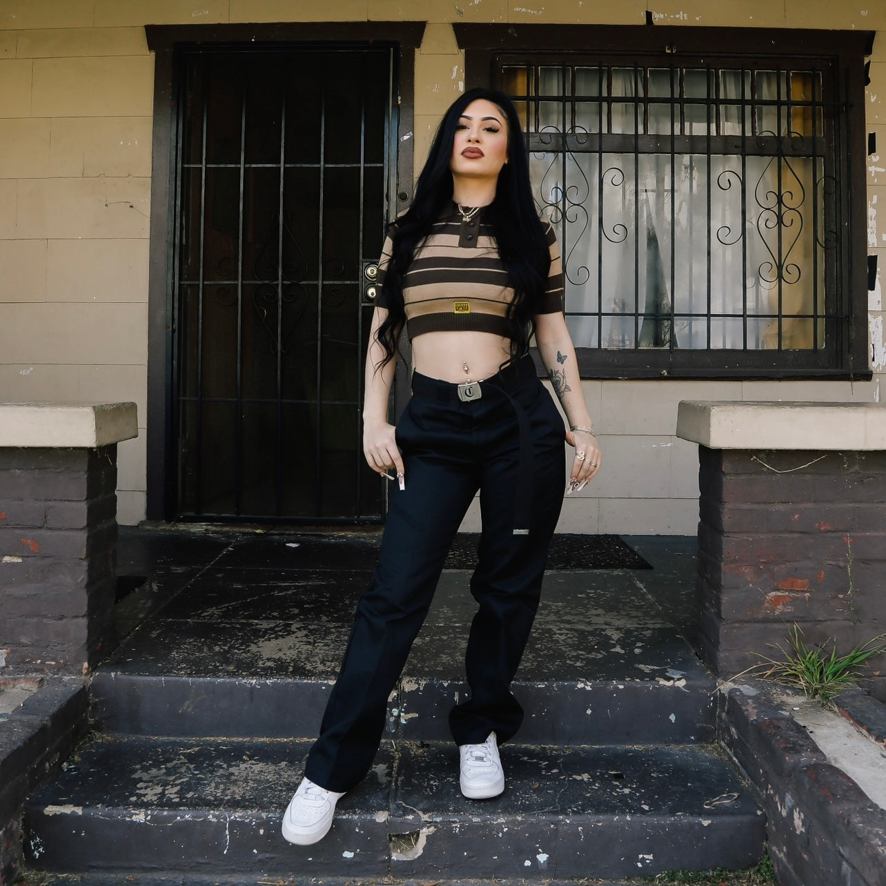 FB County Women's Charlie Brown Crop Top