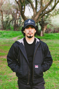 Ben Davis Hooded Front Zip Jacket