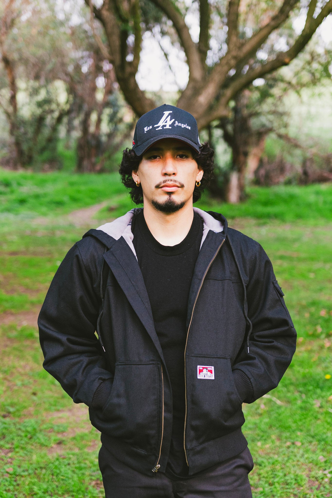 Ben Davis Hooded Front Zip Jacket