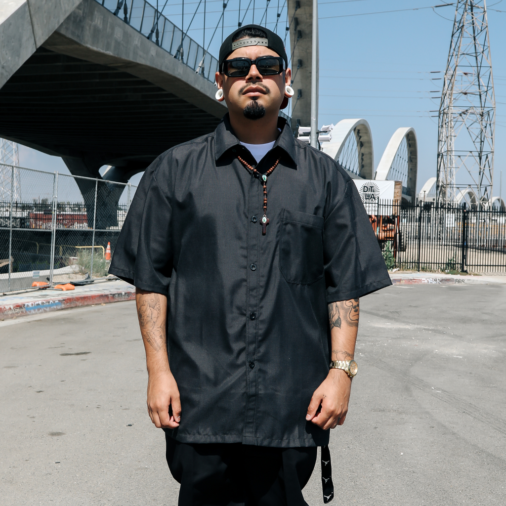 Yago Relaxed Fit Short Sleeve Button Up