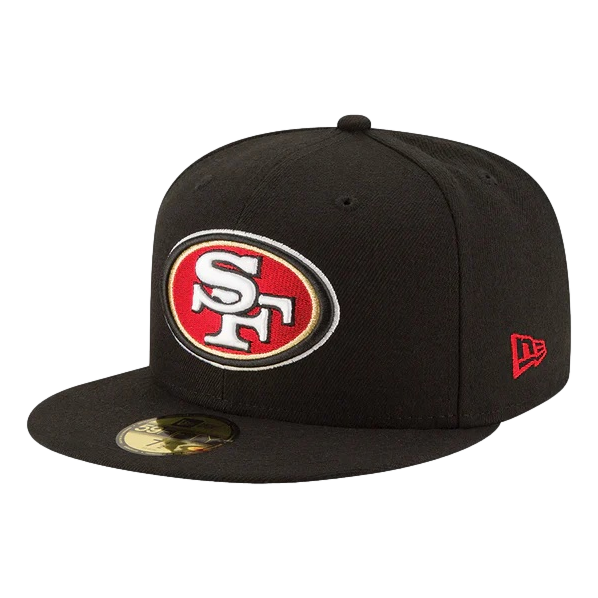 New Era San Francisco 49ers Black 59FIFTY Fitted Hat