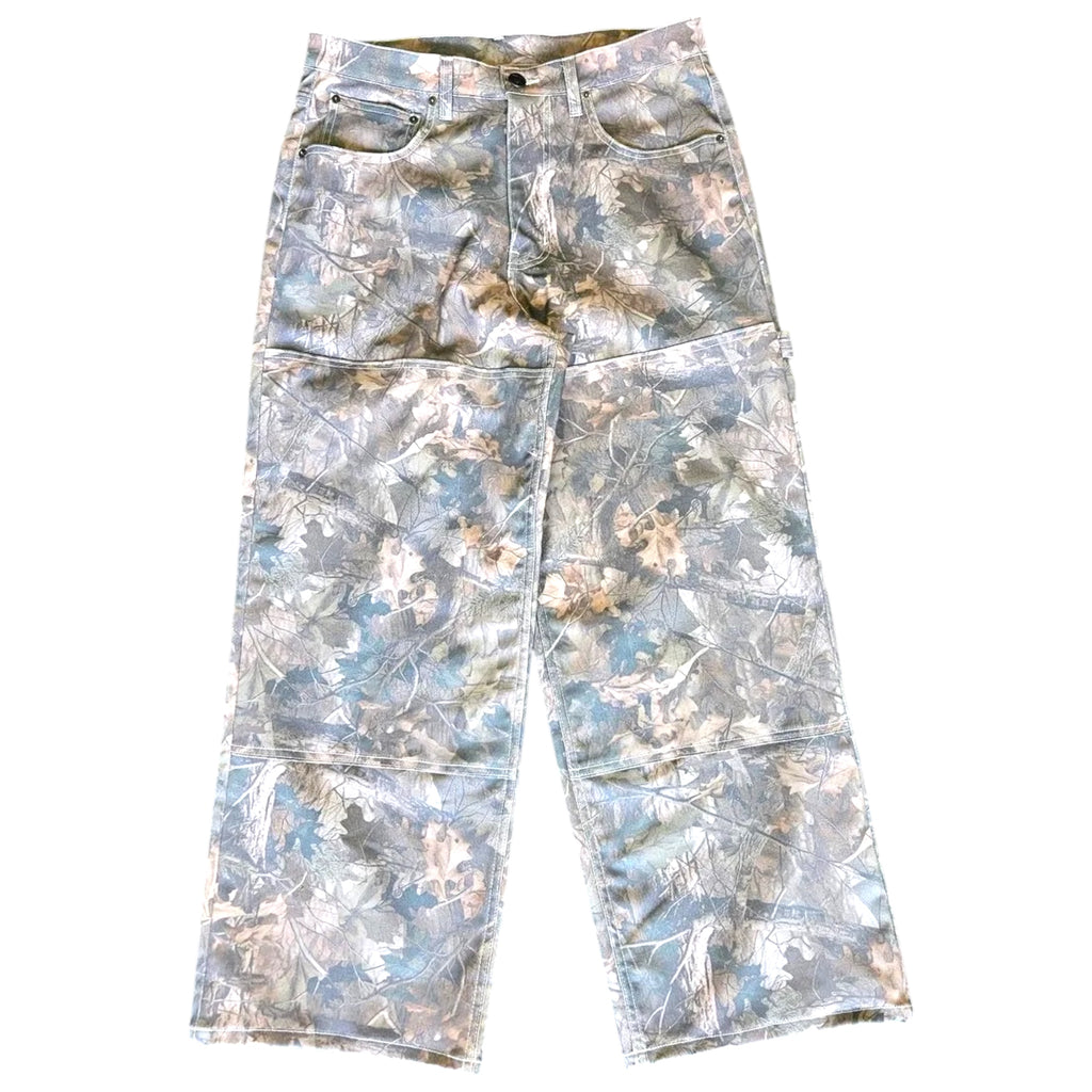 Neo Blue Baggy Duck Camo Pants
