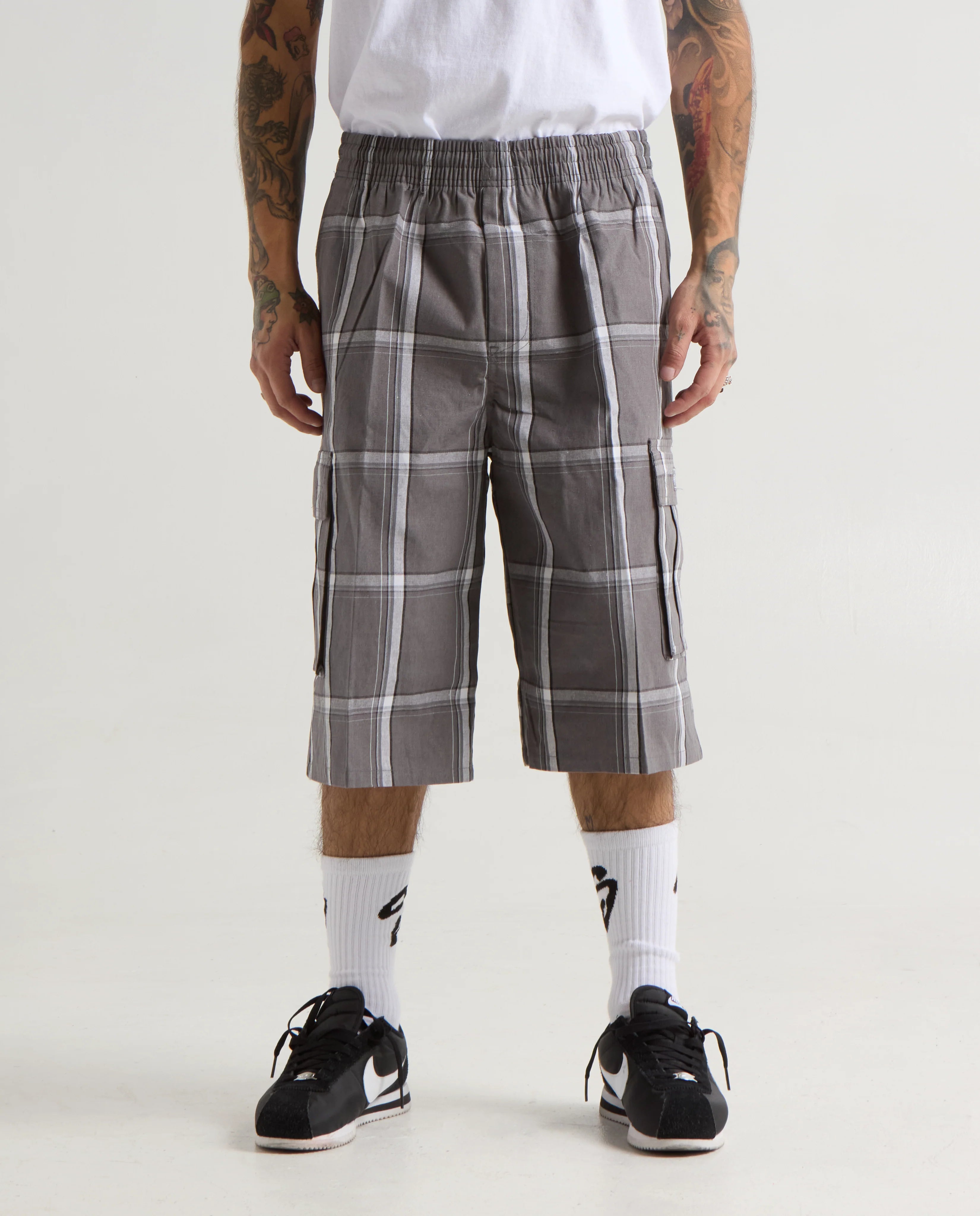 Shaka Plaid Shorts