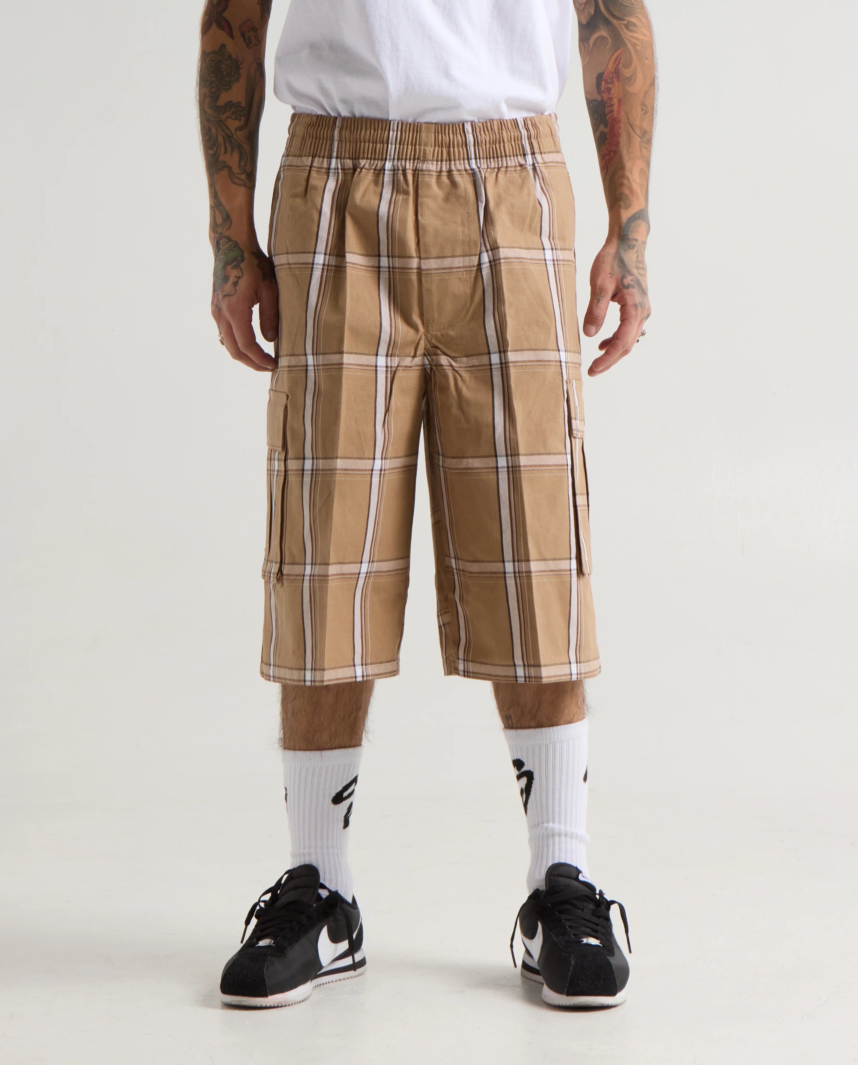 Shaka Plaid Shorts