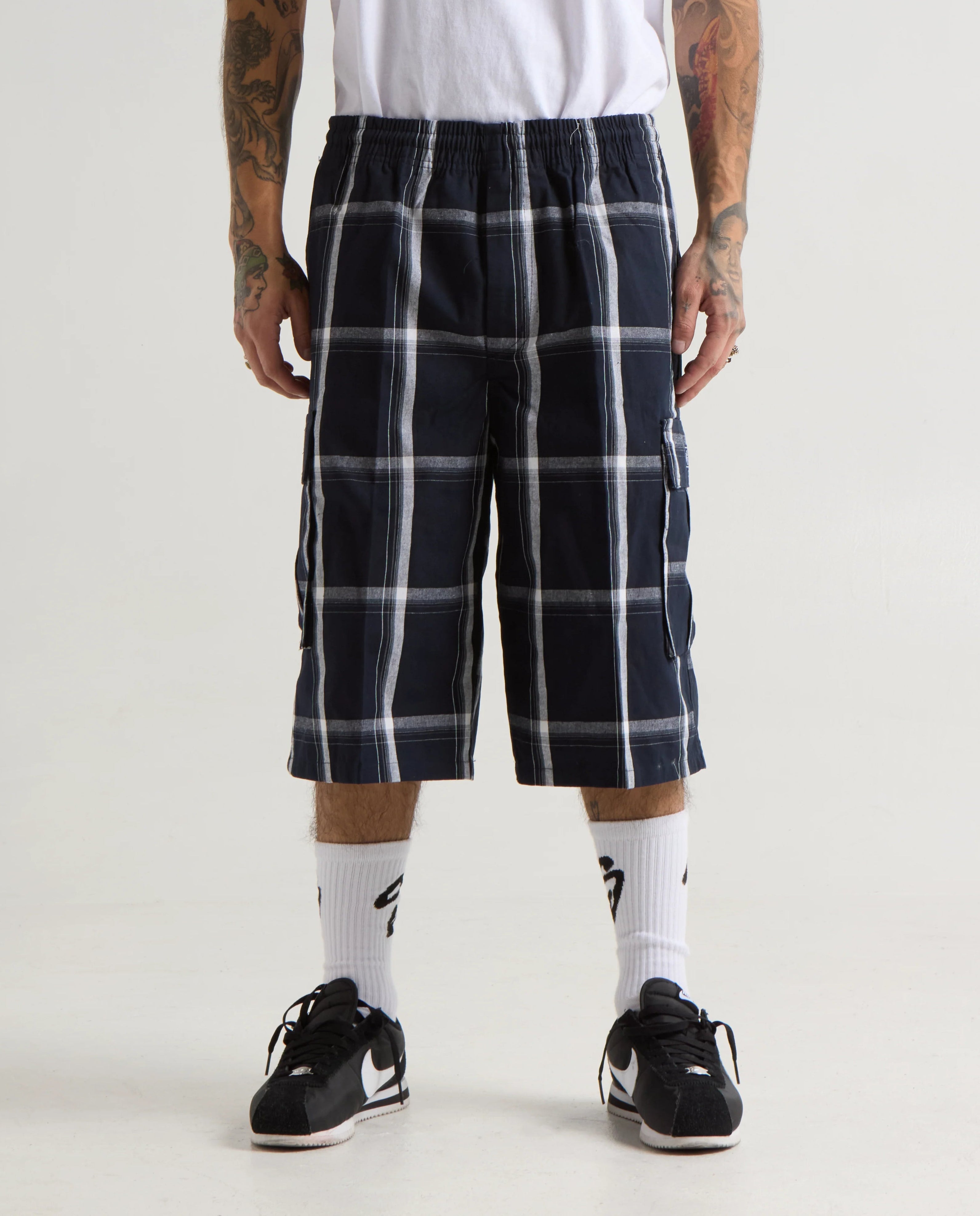 Shaka Plaid Shorts
