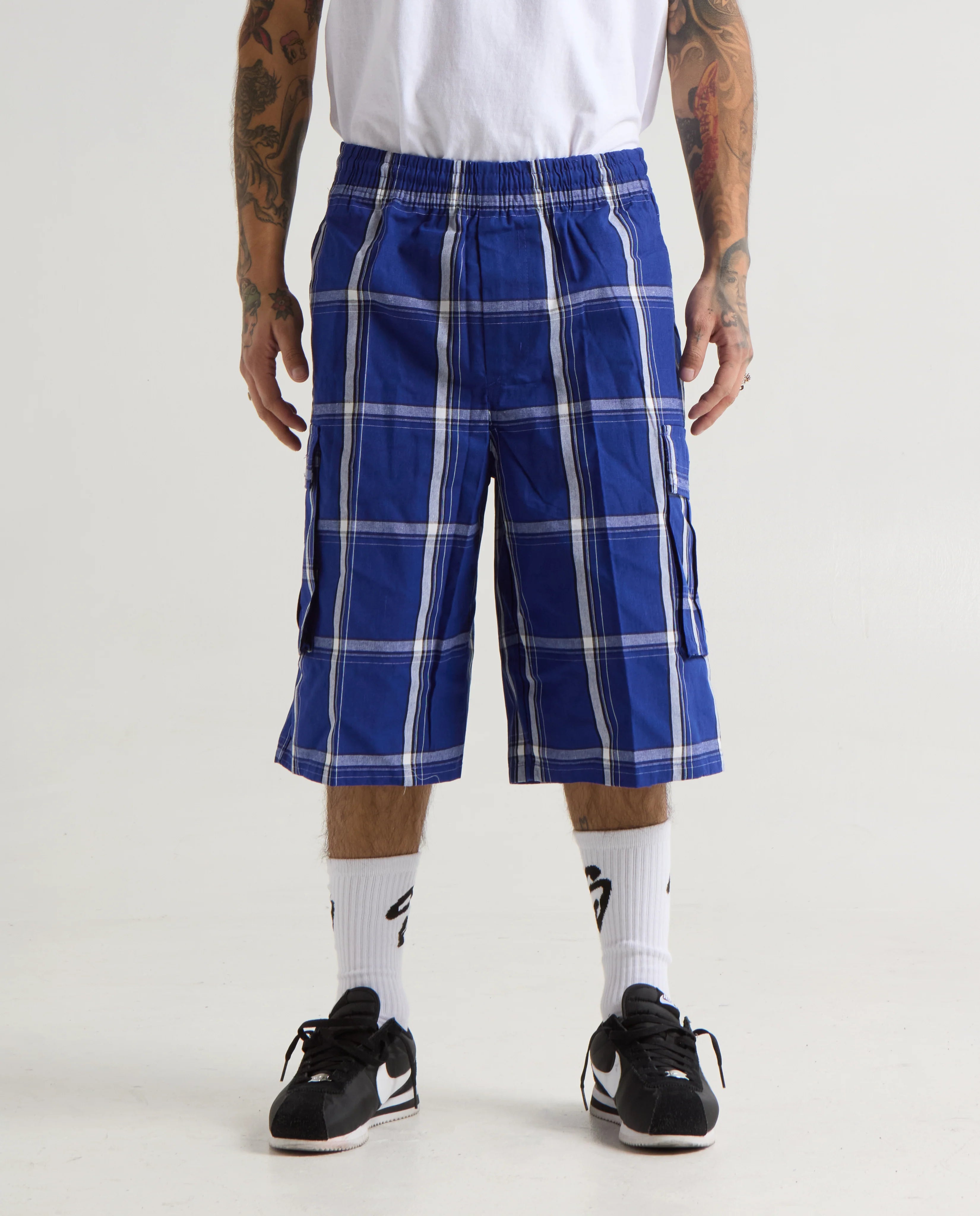 Shaka Plaid Shorts