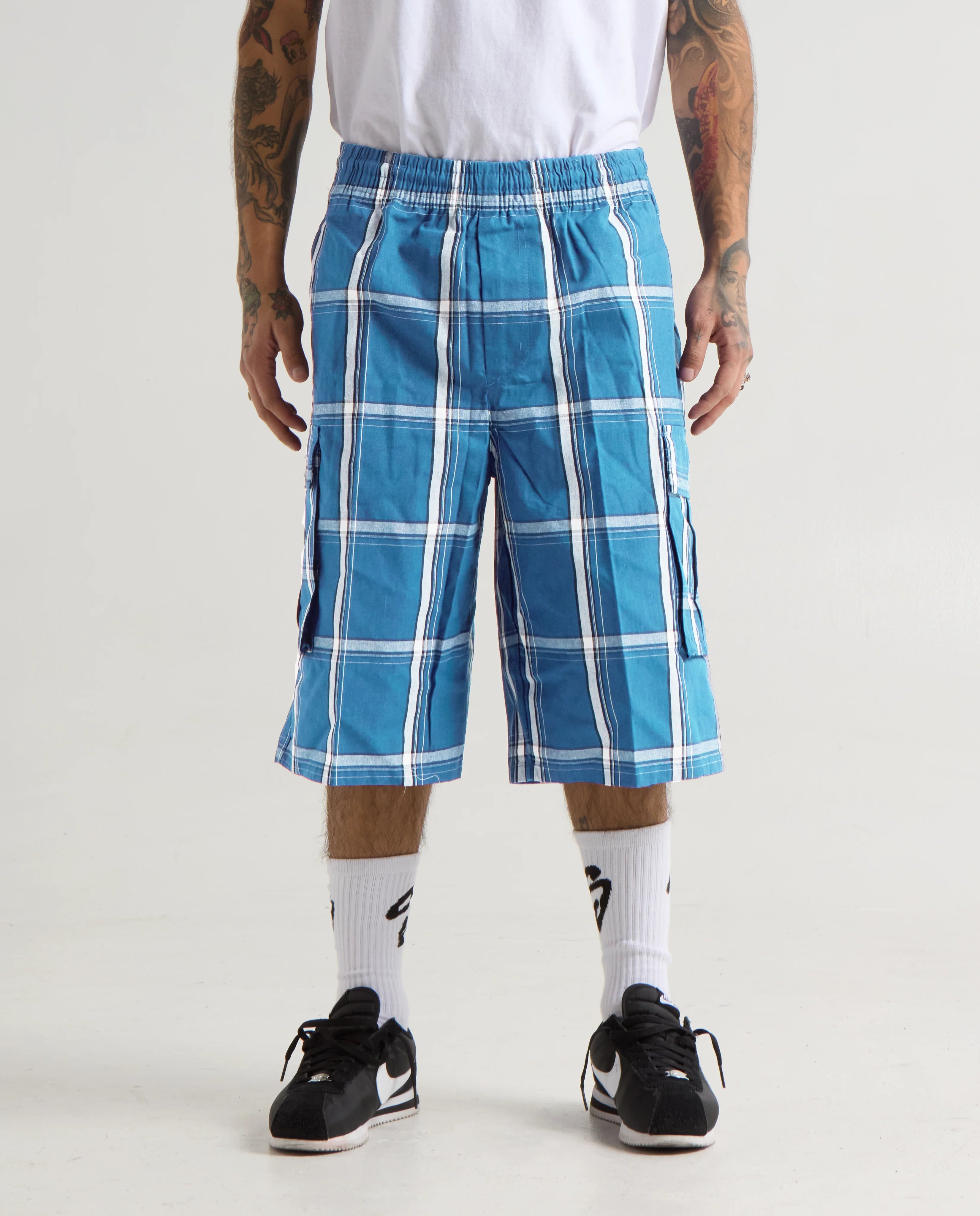 Shaka Plaid Shorts