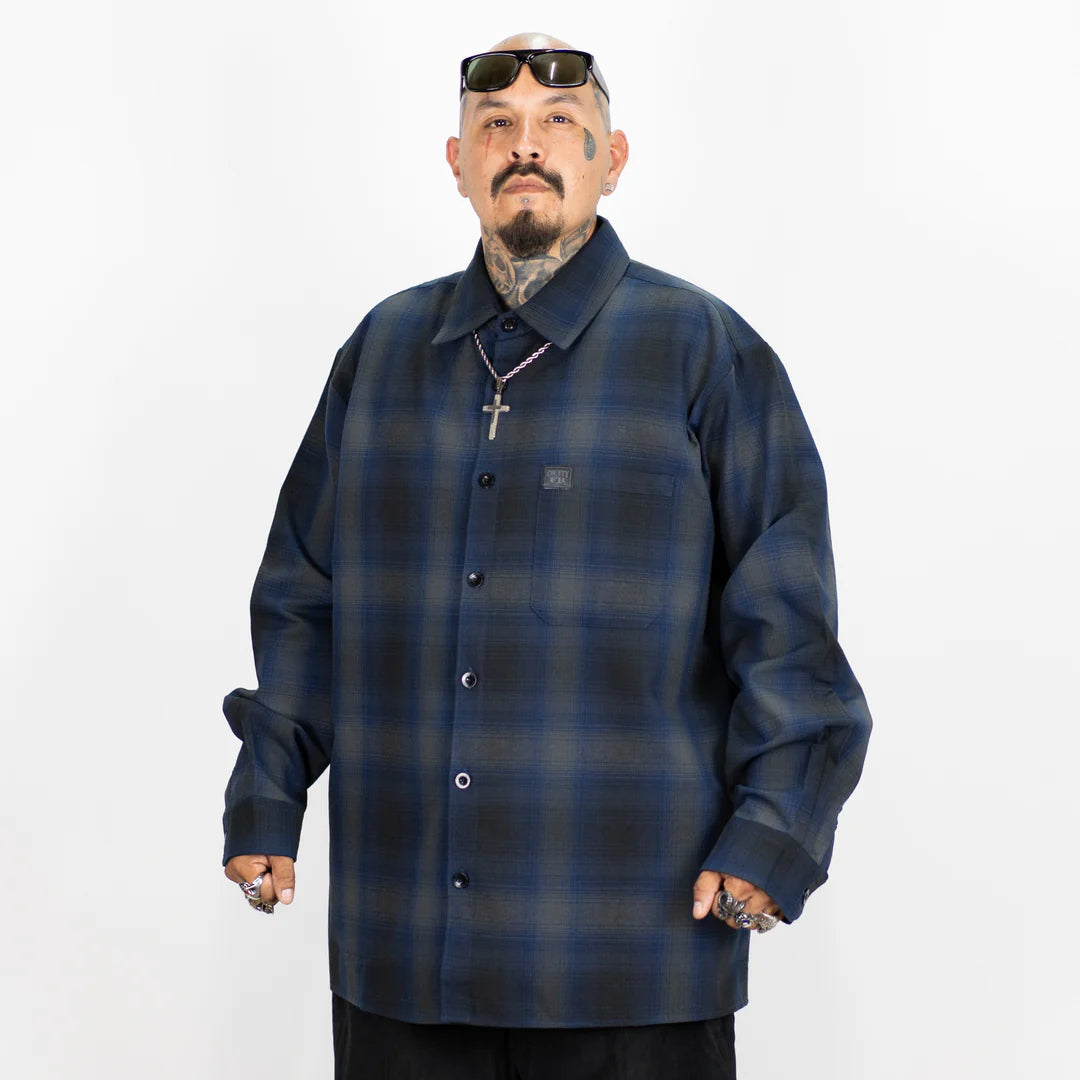 FB County Men's Checkered Long Sleeve Flannels